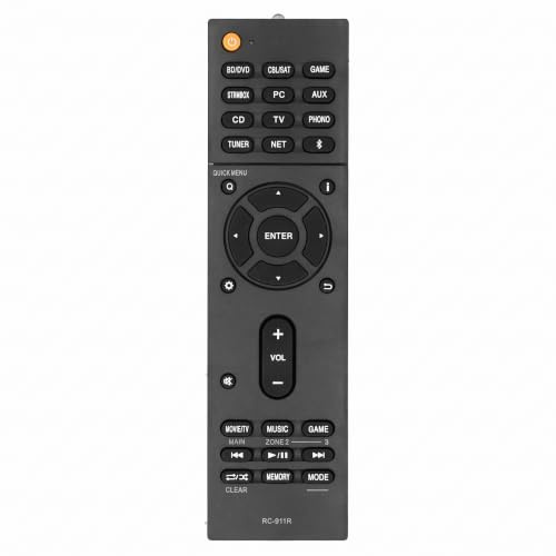 RC Fernbedienung für TX RZ810 TX NR575E Audio Video Empfänger, Ersatzfernbedienung, einfache Bedienung und Bequeme Verwendung.