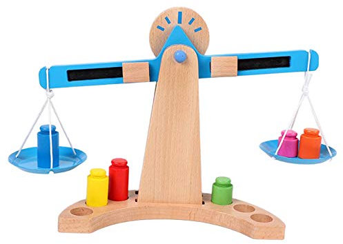 Klassische Holzwaage für Kinder