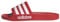 adidas Adilette Comfort Slides, Zuecos Unisex adulto, Vivid Red Cloud White Vivid Red, 42 EU