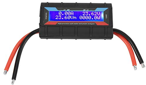Dioche Watt Power Tester, 4,8 V ~ 60 V 130 A Hochpräziser Leistungsanalysator RC Wattmeter LCD-Anzeige Amperemeter Voltmeter Multimeter für RC-Modellflugzeuge 3,3 X 1,7 X 1 Zoll