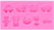 Miotlsy Silikonformen, Candy Silikon Formen,Schokolade Süßigkeitenform Silikon Backformen DIY Backen Silikonform für Kuchen, Gelee, Dome-Mousse