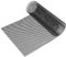 X AUTOHAUX Car Grill Mesh, 40x13 Inch 16x8mm Rhombic Hole Aluminum Alloy Black