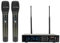 Retekess TC103 Micrófono Inalámbrico, Sistema de Micrófono de Profesional, 90 m, Calidad de Sonido Dinámico de Alta Fidelidad, Emparejamiento Automático, Apto para Karaoke, Bodas, Conferencias, DJ
