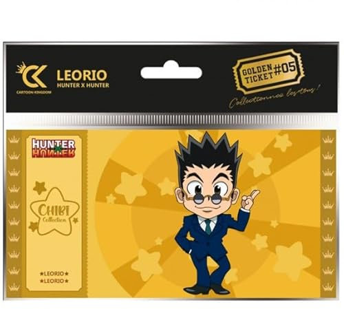 Cartoon Kingdom - Golden Ticket Hunter X Hunter – Leolio Chibi Collection – 3760375862395