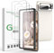 amFilm 3+1 Pack for Google Pixel 8 Pro Screen Protector Tempered Glass, Ultrasonic Fingerprint Compatible, with Easy Installation Frame, Anti Scratch, Bubbles-Free, Case Friendly