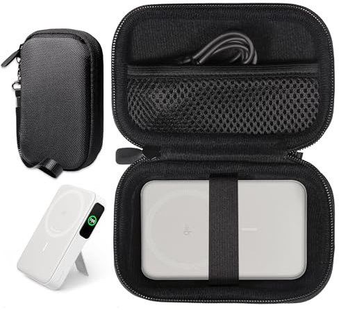 GETGEAR Case for Anker MagGo Power Bank, Qi2 Certified 15W Ultra-Fast MagSafe-Compatible Portable Charger, WG012545