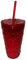 Starbucks Christmas Holidays Grand gobelet en cristal prisme diamant rouge 40 ml