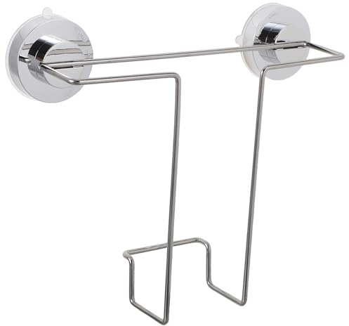 Zerodeko Zeitschriftenhalter Mit Starker Saugnapf Edelstahl Wandmontage Ohne Bohren Für Badezimmer Und Toilette Magazinhalter Organizer 9.84X8.66X3.03In