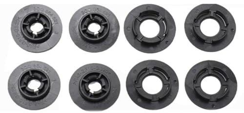 Lot de 8 supports de fixation universels pour tapis de voiture - Clips de fixation 3C08645219B9 3D08645214PK 3D0864523B41 - Clips de fixation pour tapis de voiture - Accessoires d'installation faciles