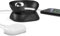 PlusAcc Stand for Dot 5 Gen & Smartphones - Charging Base With USB-C & USB-A Charger Ports, Tabletop Mount Compatible with Dot (4th/5th Gen), iPhone, Samsung (Black)