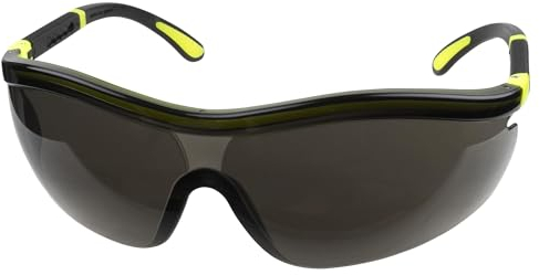 wolfcraft Bügelschutzbrille OUTDOOR, getönt I 4933000 I Sportliche Bügelbrille zum Schutz vor mechanischer Gefährdung, UV-Strahlung und blendendem Licht