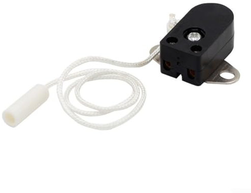 ZAMETTER 1Pcs Of Pull Cord Switch, Pull Cord Wall Lamp Switch With Cord, Rotating Pull Cord Switch Can Be Used For Table Lamps, Floor Lamps, Wall Lamps