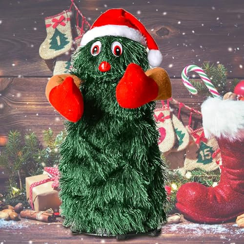 Tanzender Christbaum, Singender Weihnachtsbaum, 20 cm Tanzender Weihnachtsbaum, Swinging Christmas Tree, Weihnachtsbaum Swinging Xmas Tree, Weihnachtsbaum,Singender Christbaum Swinging Christmas Tree