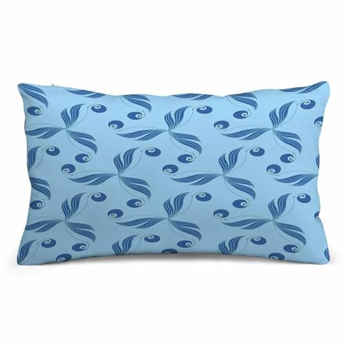 Kissenbezüge Jugendstil Zierkissenbezüge Premium Throw Kissenbezüge Resistent Sofakissen Bezug Für Schlafzimmer Bauernhaus Bett 40X60Cm