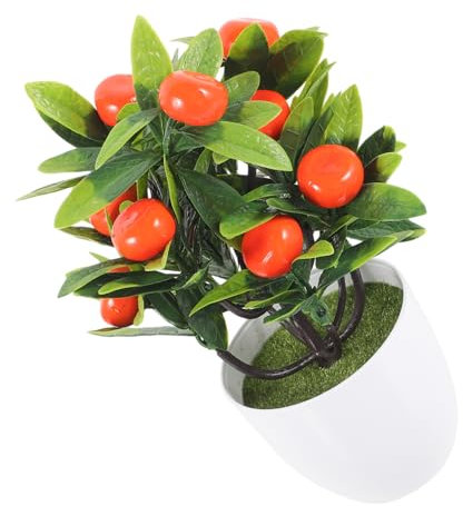 Künstlicher Topfobstbaum als Schreibtischdekoration mit Hoher Simulation