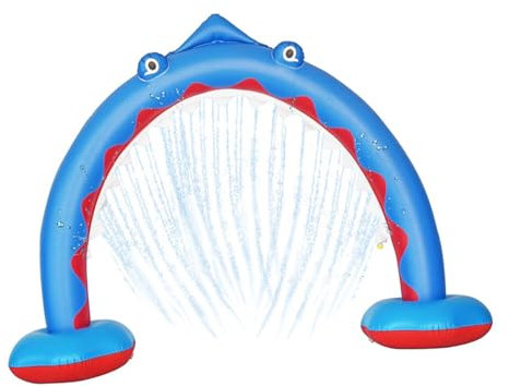 BRIGHTFUFU Sprinkler Spielzeug Aufblasbarer Bogen Jungen Und Mädchen Outdoor Spielzeug PVC Material