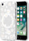 Knrlqim Cover Magnetica per iPhone SE 4 6,1, Trasparente Aesthetic Fiore Disegni Custodia Compatibilità con MagSafe, Chiaro Silicone AntiGraffio Sottile PC Back Antiurto TPU Protettiva Case, Fiore 4