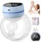 SUPVOX Breast Pump Hands Milk Extractor with Low Noise Operation for Lactation Support Easy to Clean and No Leakage Includes Unit