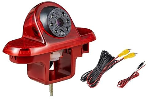 Rückansicht Kamera Für Nissan Für Primastar (Phase 2) (2006-2010) Auto Hohe Rückansicht Bremse Licht Kamera AHD 1080P Rückfahr Kamera Auto Rückfahrkamera