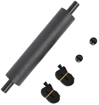 Housoutil Kajak Fußstütze Pedal Schwarz, aus Eva und Aluminiumlegierung
