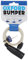 Oxford: Bumper cable lock Clear 6mm x 600mm - Clear - 6mm x 0.6m