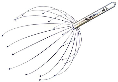 Bokoma 18K Deluxe Kopfmassagegerät, 18 Ausleger auf 3 Ebenen