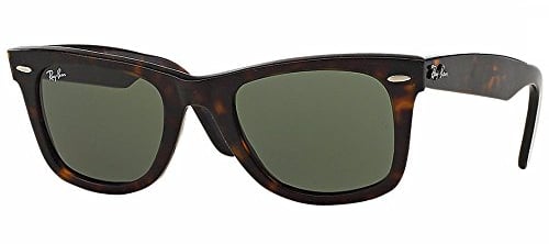 RayBan Wayfarer RB2140 902 50 tortoise/crystal green