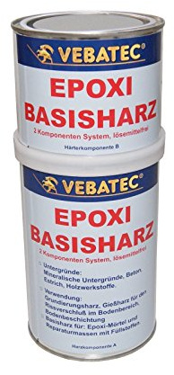 Vebatec EPOXI BASIS HARZ, 2 Komponenten System, lösemittelfrei, Giessharz 918g