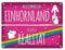 Honeycorns Metallschild mit Einhorn Stadtschild Motiv und Spruch: Willkommen im Einhornland Aluminiumschild Blechschild Werbeschild Türschild Warnschild Stadt Einhornland Realität Willkommen Unicorn