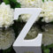 Freeas Dekorative Holz Buchstaben, hängende Wand 26 Buchstaben aus Holz Alphabet Wand Buchstaben für Kinder Baby Name Mädchen Schlafzimmer Hochzeit Geburtstag Party Home Decor-Briefe (Z)
