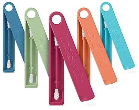 LastSwab® Wiederverwendbare Wattestäbchen für die Ohrreinigung von LastObject® - Umweltfreundliche Q-Tips für Ohren wiederverwendbarer Q-Tip entspricht 1000 herkömmlichen Wattestäbchen.…… (Rot)