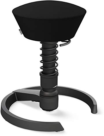 aeris Swopper – Ergonomischer Hocker – Bürohocker höhenverstellbar – Vielseitiger Sitzhocker für einen gesunden Rücken – Bürostuhl ohne Rollen, Feder Standard