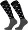 TODO Comodo STPJM Calze Equitazione Bambina Donna Estivi, sottile, traspirante | Calzini da Equitazione Ragazza Ragazzo (31-34, STPJM – Horses 01)