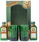 Jagermeister Gift Set - x 2 Official Jagermeister Miniatures Shot Bottles 2cl and x 2 Shot Glasses - Miniature Alcohol Bottles, Perfect Jager Gift Set, Gifts for Him, Her, Birthday, Father Day