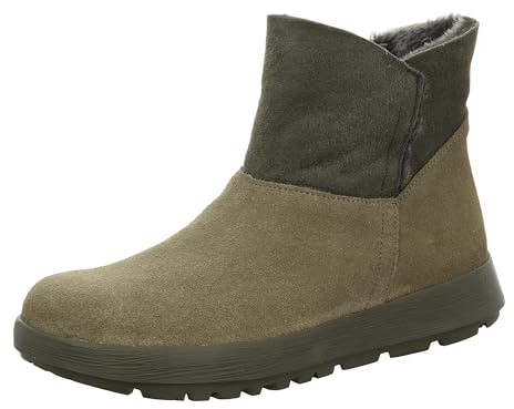 Think! Damen COMODA chromfrei gegerbte Schurwolle Schneestiefel, 7000 Jade/Kombi, 38.5 EU
