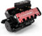 Myste Mini V8 Motor Modell Bausatz, TOYAN HOWIN FS-V800 1/10 8 Zylinder Engine Kit Wassergekühlter Viertakt-Nitromotor für RC Auto Boot für Physik DIY Spielzeug für Erwachsene – KIT Version