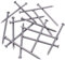 SKIR'CO (200 pcs) Steel 3.0 x 70 mm Construction Nails, Flat Round Head, Multi-Purpose Common Wire Nails for Wood