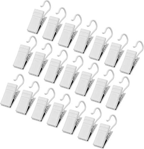 30 StüCk Vorhang Haken Clips Schwarz Gardinen Klammern Gardinenhaken Mini Haken Clips FüR Gardinen Und Fotos Heimdekoration Kunsthandwerk