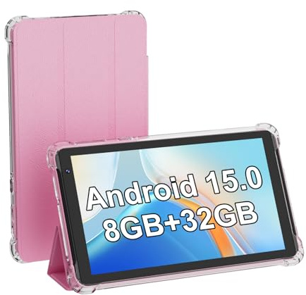 Tablet Android 11 Tablet, 8 pollici Tablet 2GB RAM, 32GB ROM Supporto 512GB Espandi Computer Tablet PC, Processore Quad-Core, IPS Touch Screen, 2+5MP Doppia fotocamera, 4300mah Batteria, Wifi Tableta,