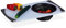 Relaxdays Tagliere da Lavandino con Colino, ASSE 2in1 Cucina, 50x29 cm, Taglia Frutta e Verdura sopra al Lavello, Nero