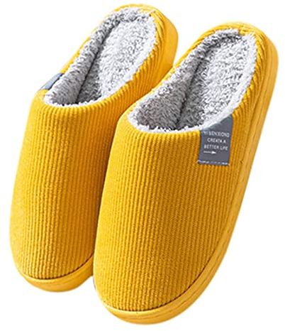 Hausschuhe Damen Winter Plüsch Pantoffeln Herren Warm Filzpantoffeln Frauen Bequeme Slippers Unisex