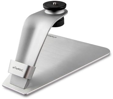 NOMVDIC SD101 Desktop Stand for Projector, Universal Compatibility, Multi-Angle Adjustment, Non-Slip Silicone Pad, Cable Organized Clip