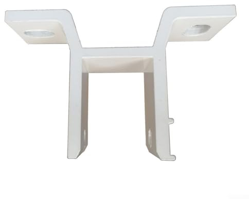 Vilgftyiet Wandhalterung für einziehbare Markisen – entworfen für 40 Vierkantrohre – einfache Installation mit Halterung aus Aluminiumlegierung – Maße: 12,8 x 8,1 cm, X7658JTE8037065E3AT4X9RF36V