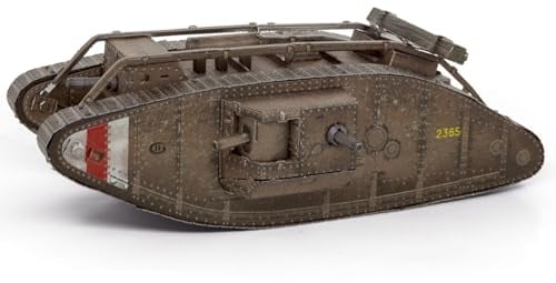 Metal Earth Fascinations PS2001 Metallbausätze - Panzerkampfwagen Panzer IV Tank, lasergeschnittener 3D-Konstruktionsbausatz, 3D Metall Puzzle, DIY Modellbausatz mit 3 Metallplatinen, ab 14 Jahre