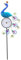 Thermomètre extérieur Design de paon de conception solaire étanche thermomètre extérieur avec pommette 42 pouces éclair