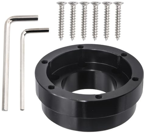 FiTspi Racing Steering Wheel Adapter Plate for Logitech G29 G920 G923 70mm PCD, Compatible with 13/14 Inch Steering Wheel