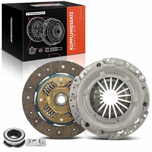 Frankberg Kupplungssatz Kompatibel mit Ibiza IV 6J5 6P1 2010-2015 | Kompatibel mit Fabia II 542 2010-2014 Roomste.r 5J 2010-2015 Polo 6C1 6R1 2009-2024 Polo Van 6R 2009-2014 Replace# 02A141165A