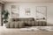 ALTDECOR Ecksofa in L-Form Corner Sofa Bett Eckcouch Couch Wohnlandschaft Cauchsofa Olea-L2-309x190x70 cm Braun