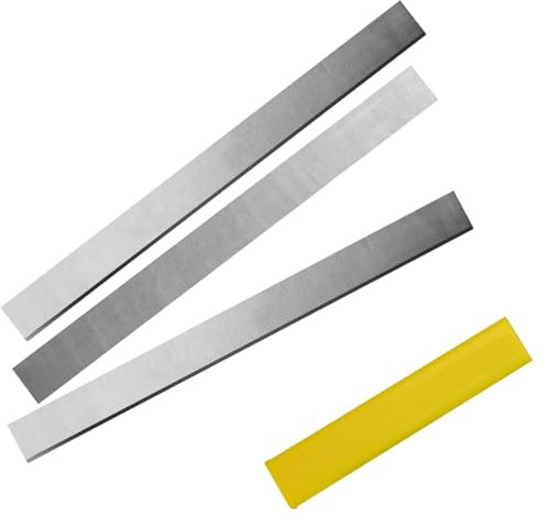 3pcs 250×25×3mm HSS Planer Blades 10inch Electric Planer blade Resharpenable for Woodworking Thickness Planer