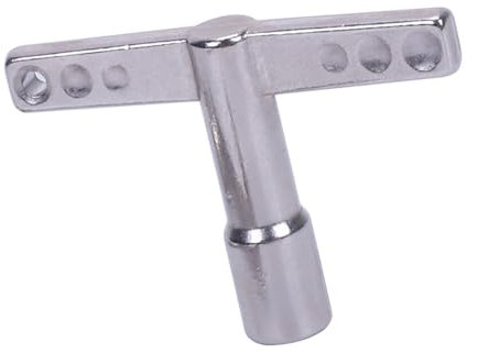 Drum Tuner Wrench Drill Bit T-Form Tuning Key Tool Rostfrei Für Akustische Und Elektronische Trommeln